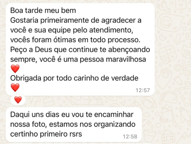 Depoimento de cliente da Raine Cescon 2